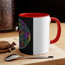 Load image into Gallery viewer, Accent Mug | Flower of Life Coffee Mug | Mother's Day Gift