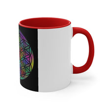 Load image into Gallery viewer, Accent Mug | Flower of Life Coffee Mug | Mother's Day Gift
