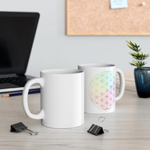 Load image into Gallery viewer, Flower of Life Mug, Cute Birthday Gift, Sacred Geometry, Mother's day gift, Cute Gift For All Occasions
