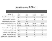 Load image into Gallery viewer, AwakenedYou Silicone Breast Shirt | Sleeveless High Collar (Color: Ivory) Breast Plate Prosthetics | Christmas Gift | Holiday Gift