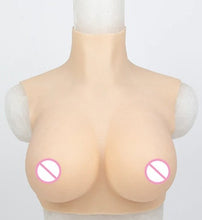 Load image into Gallery viewer, AwakenedYou Silicone Breast Shirt Sleeveless Breast Plate | Silicone Prosthetics | For Transgender | MTF, Drag Queens | Great Easter gift |