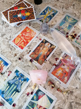 Load image into Gallery viewer, AwakenedYou Aleister Crowley's Thoth Tarot Deck | Thoth Tarot Deck | Divinatory Kabalistic Tarot Deck l Valentine's Day Gift l Cupid