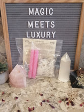 Load image into Gallery viewer, Love Bath kit | Bath Potion Bath Salts | Witchy Gift | Ritual Supply | I love you gift