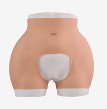 Load image into Gallery viewer, AwakenedYou Open Crotch Silicone Hip and Butt Pad Shorts (6 Colors) | Silicone Prosthetics (6 Colors)| For Transgender MTF, Drag Queens
