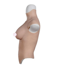 Load image into Gallery viewer, AwakenedYou New Silicone Sleeveless Breast Shirt / Breast Plate (6 Colors) | Silicone Prosthetics | For Transgender MTF, Drag Queens