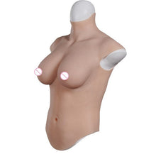 Load image into Gallery viewer, AwakenedYou New Silicone Sleeveless Breast Shirt / Breast Plate (6 Colors) | Silicone Prosthetics | For Transgender MTF, Drag Queens