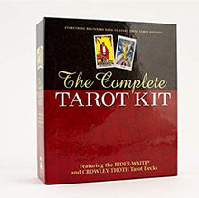 Load image into Gallery viewer, AwakenedYou The Complete Tarot Kit Susan Levitt | 2 in 1 Ride-Waite Tarot Deck & Thoth Tarot Deck | Intro to Tarot Reading | For Beginners