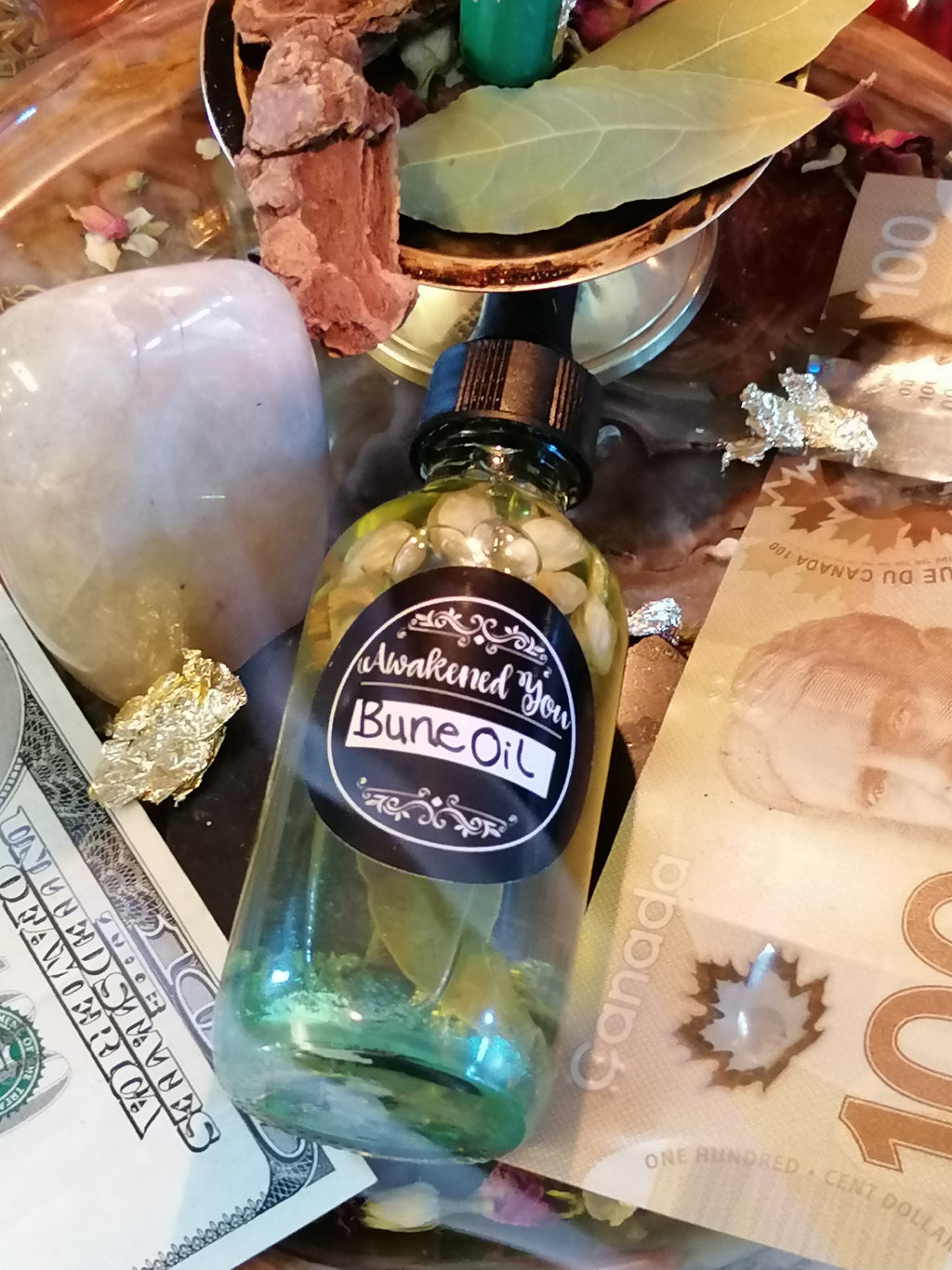 Bune Oil — Goetic Ritual Oil for Fast Wealth & Ancestor Work