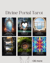 Load image into Gallery viewer, DIVINE SOUL PORTALS Oracle Deck of Higher Wisdom Messages Tarot Card Set| Oracle Tarot Cards
