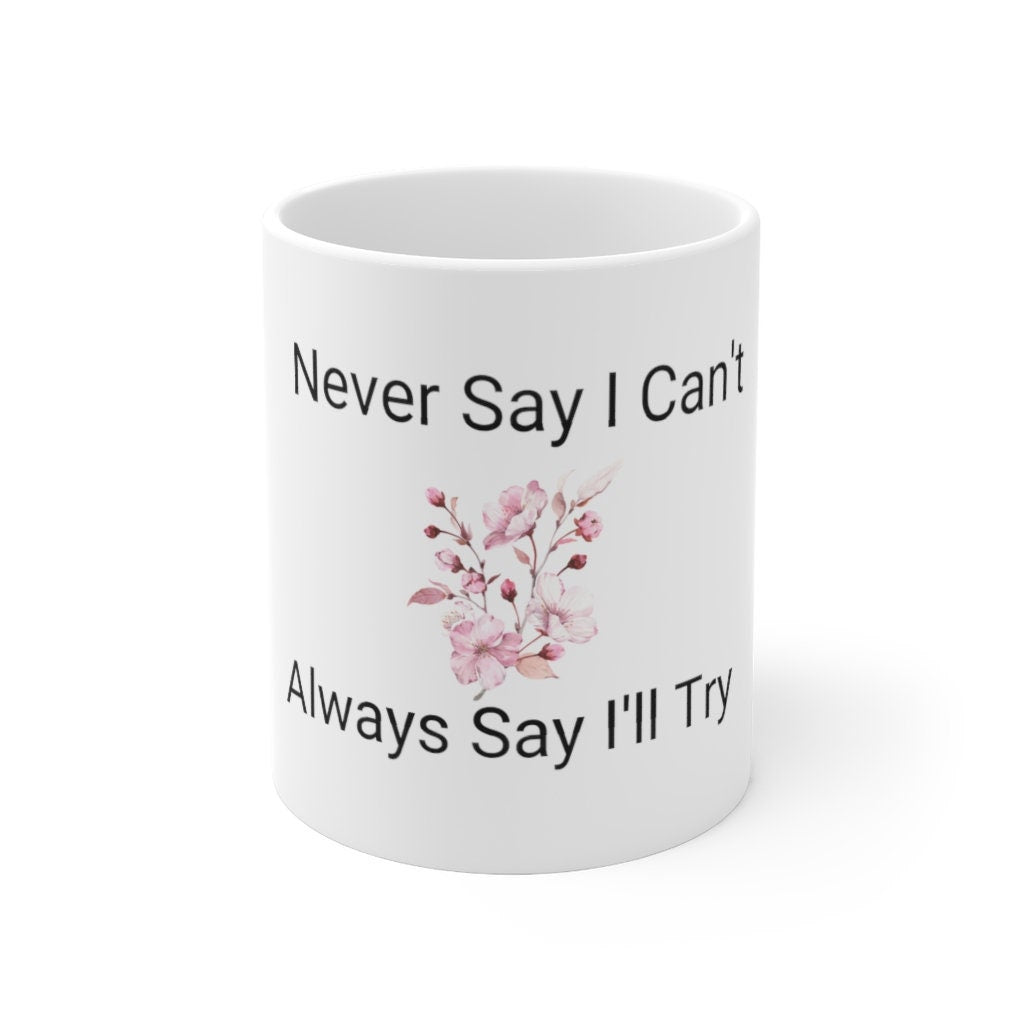Affirmation Cup | Coffee Mug |Ceramic Mug | Cute mother's day gift | spiritual gift | cute fall mug
