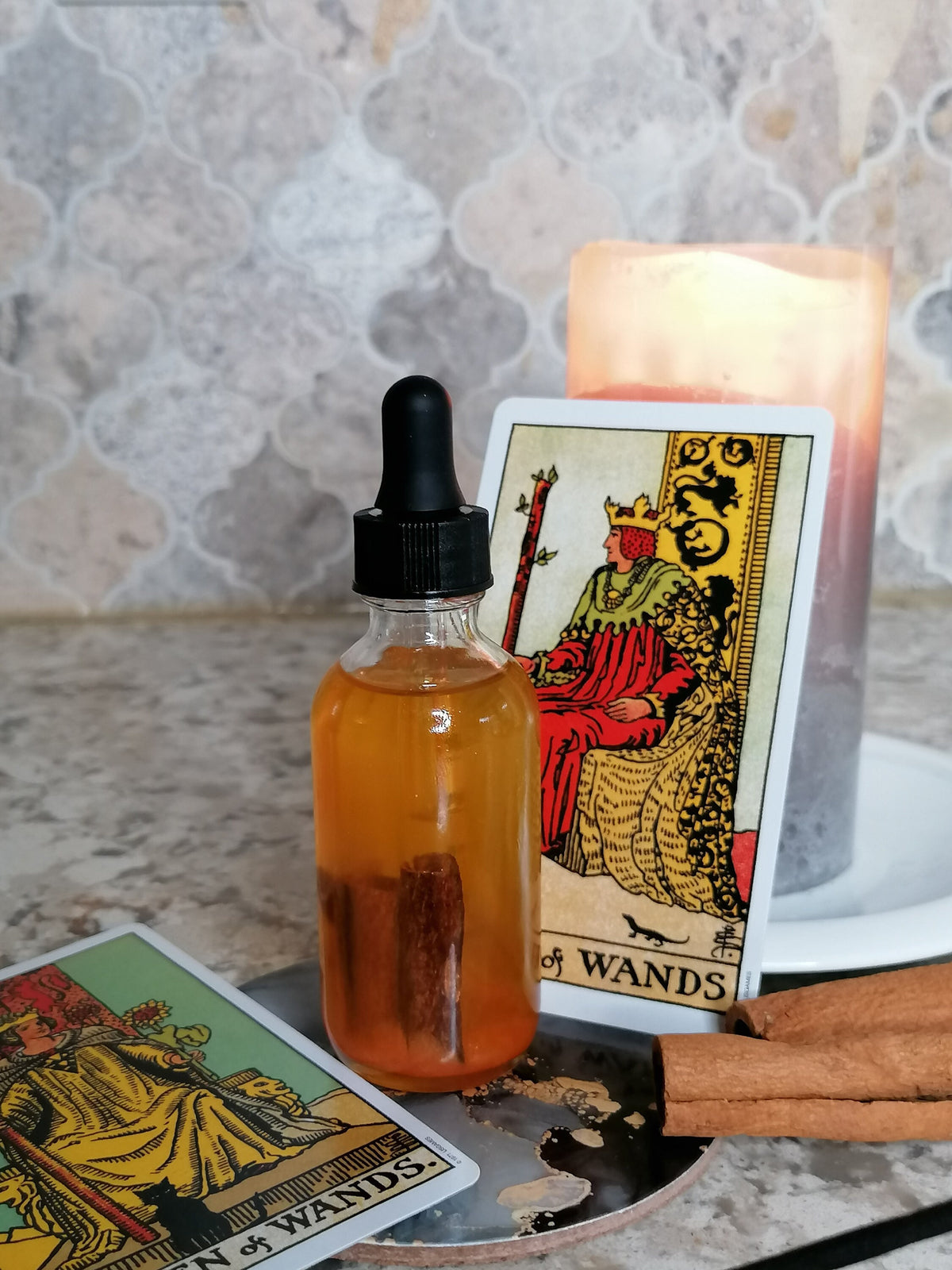 Fire Element Oil — Passion, Willpower & Banishing (Aries · Leo · Sagittarius)