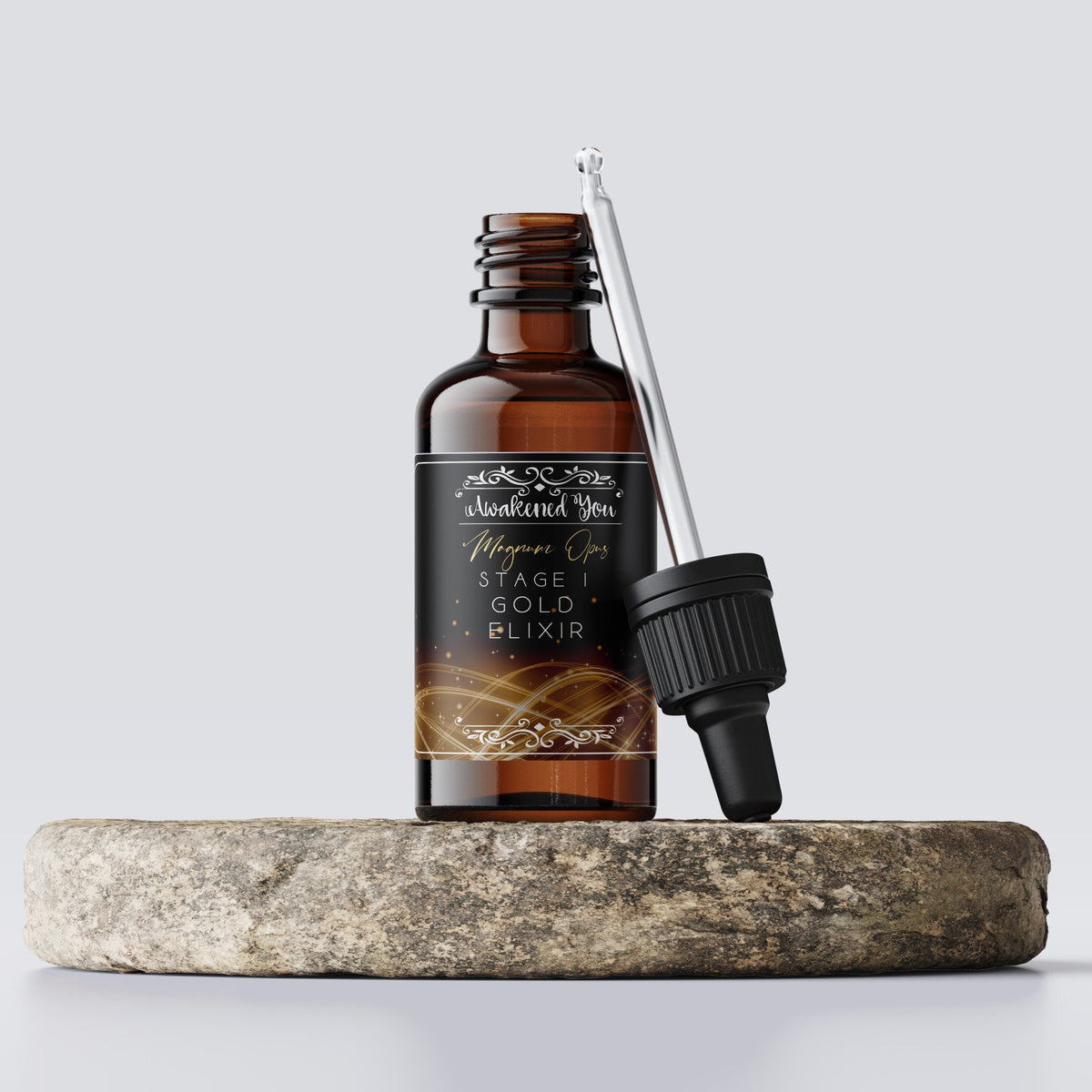 Magnum Opus I: Gold Elixir — Monoatomic Gold Ormus (1 oz)