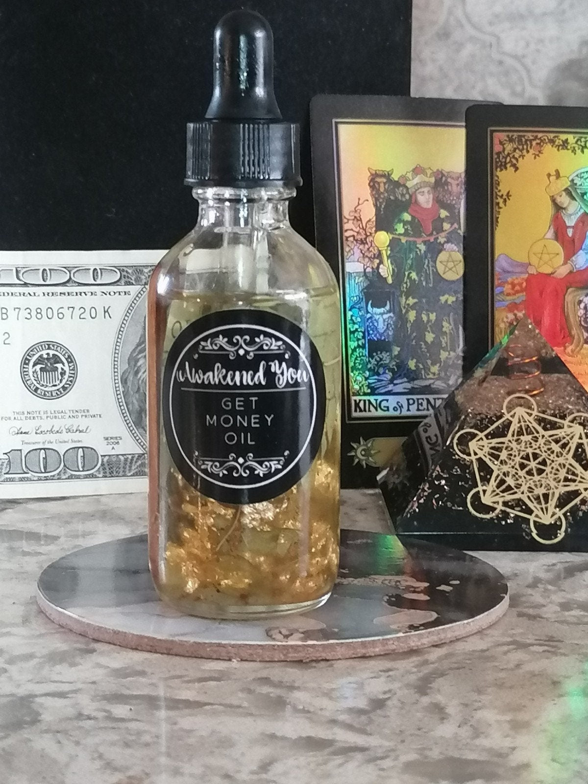 Get Money Oil — Ritual Oil for Wealth, Career Success & Luck