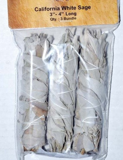 White Sage Smudge Sticks — Cleansing & Purification (3-Pack)