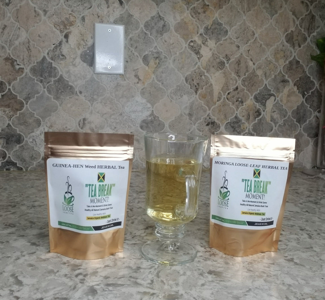 Moringa Loose-leaf Herbal Tea | Holistic Wellness Tea | Moringa Tree | Moringa Bush | Holistic Tea