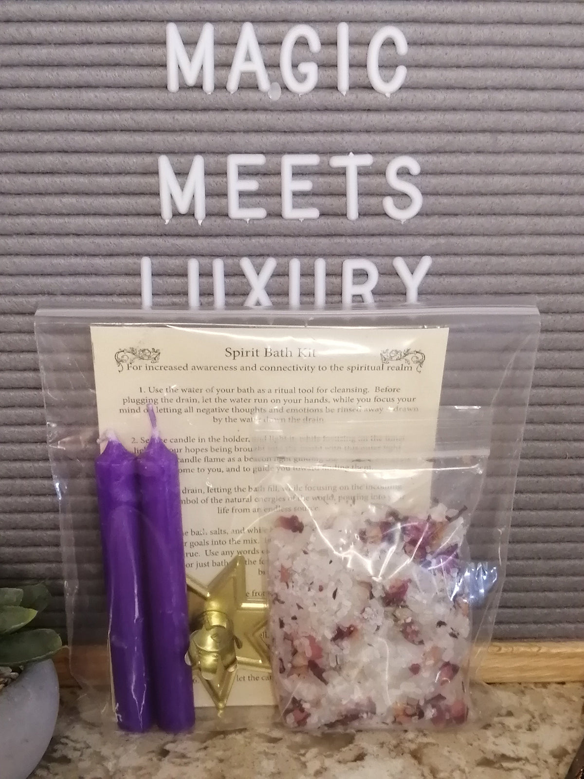 Spirit Bath Kit — for Spirit Connection & Auric Cleansing