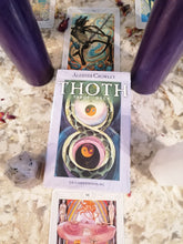 Load image into Gallery viewer, AwakenedYou Aleister Crowley&#39;s Thoth Tarot Deck | Thoth Tarot Deck | Divinatory Kabalistic Tarot Deck l Valentine&#39;s Day Gift l Cupid
