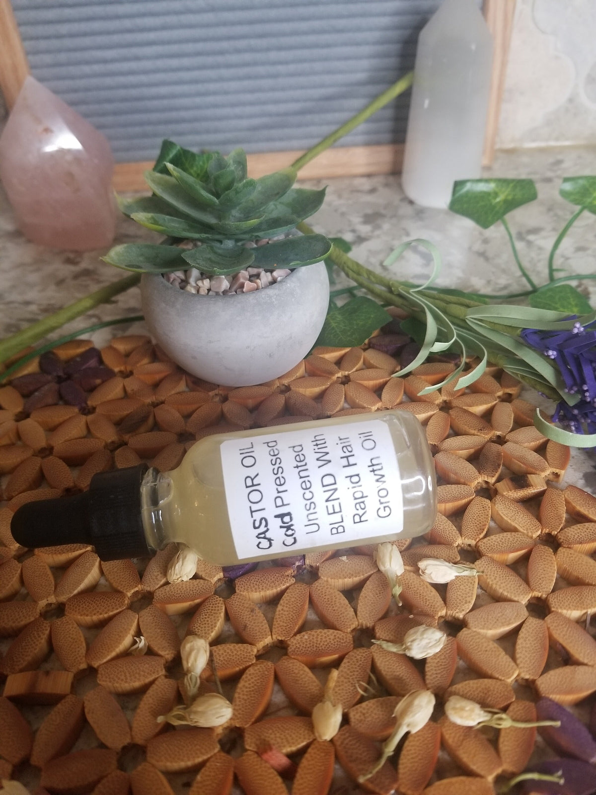 Hair Growth Oil — Cold-Pressed Castor Oil Blend, Unscented