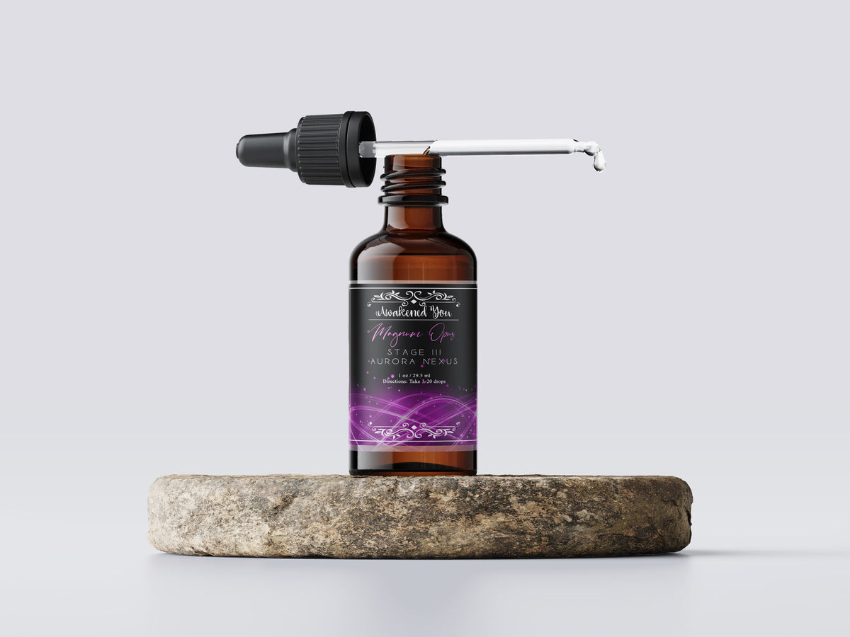 Magnum Opus III: Aurora Nexus — High-Frequency Ormus Elixir (1 oz)