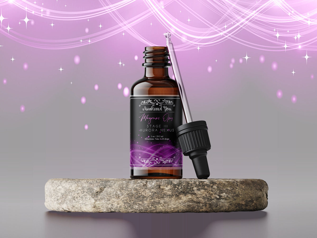 Magnum Opus III: Aurora Nexus — High-Frequency Ormus Elixir (1 oz)